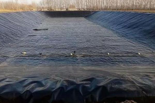 防滲膜土工膜在蓄水池中的應用 第1張
