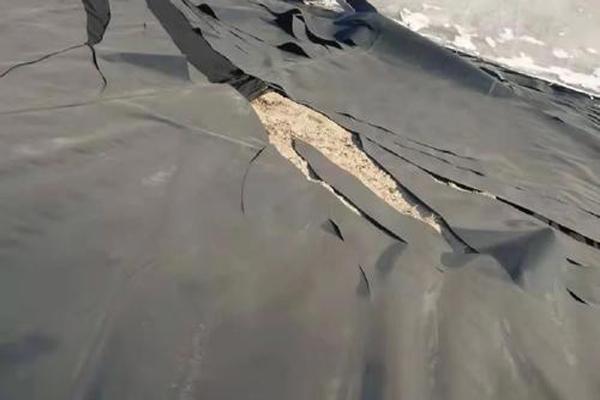 土工膜開(kāi)裂的原因 第1張